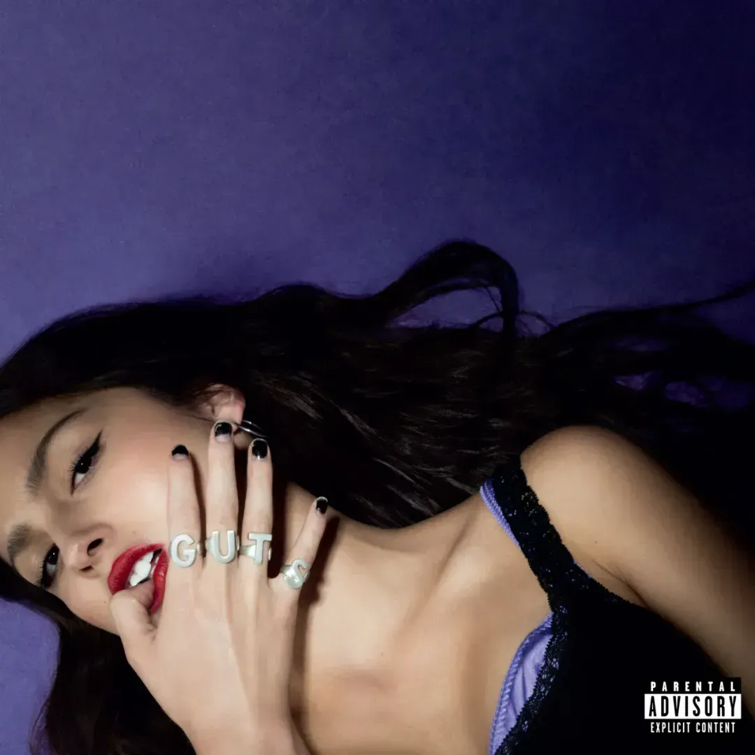 Olivia Rodrigo for 'Guts' album cover