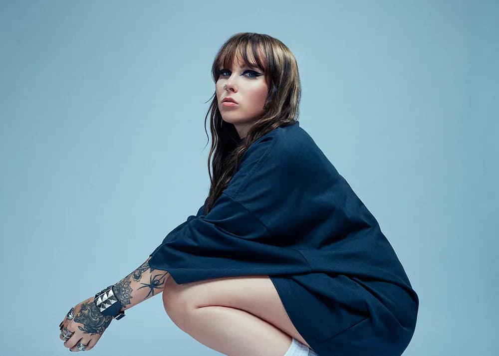 Kenya Grace for the cover of "strangers"