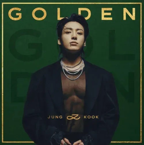 Jung Kook ህዳር 3 በተለቀቀው የብቸኛ የመጀመሪያ አልበሙ "Golden" ሽፋን ላይ