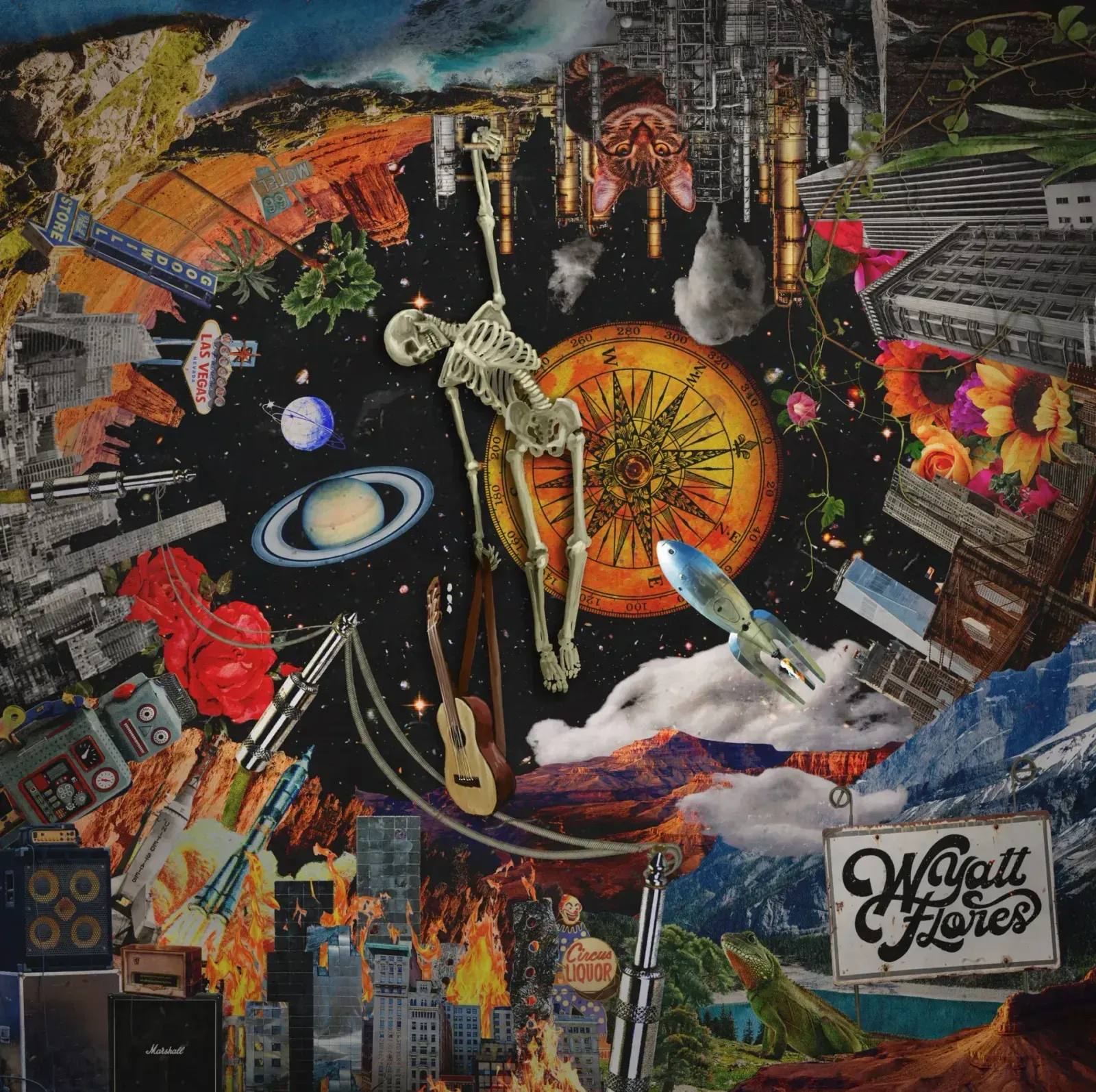 Wyatt Flores' 'Life Lessons' Album cover art