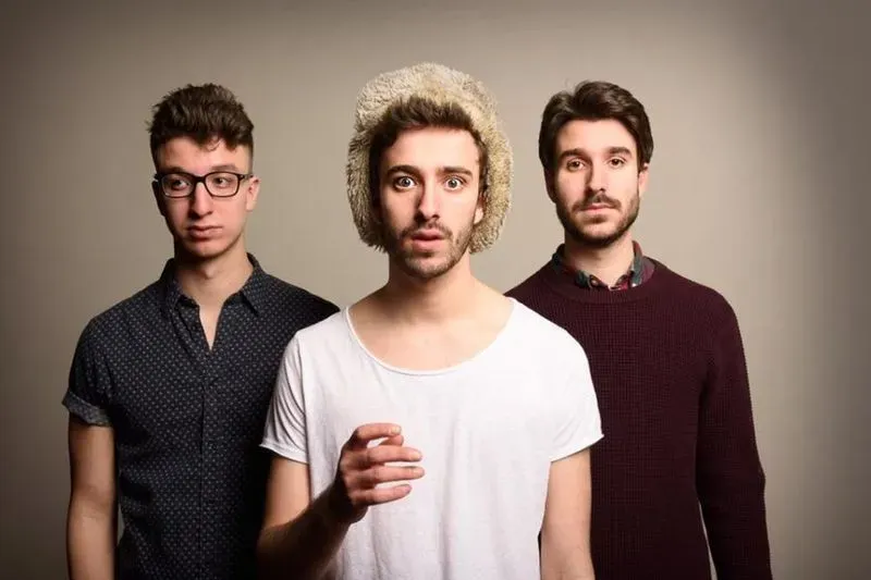 Members of AJR: Adam, Jack, and Ryan Met