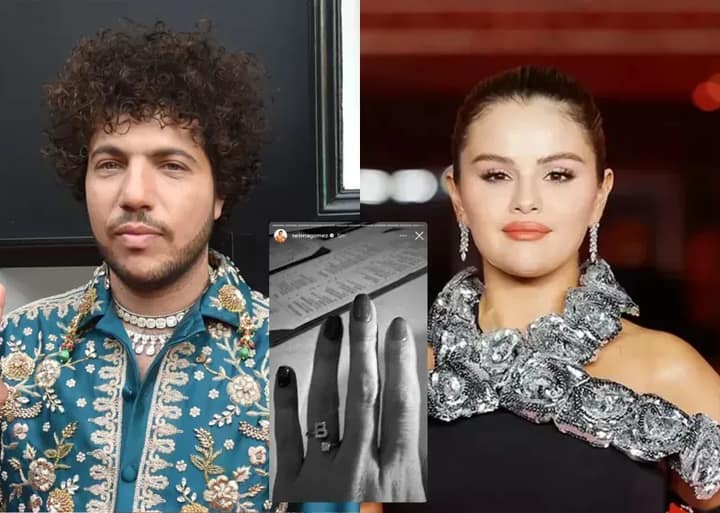 Selena Gomez ve Benny Blanco, elmas "B" yüzüğü gösterdikten sonra