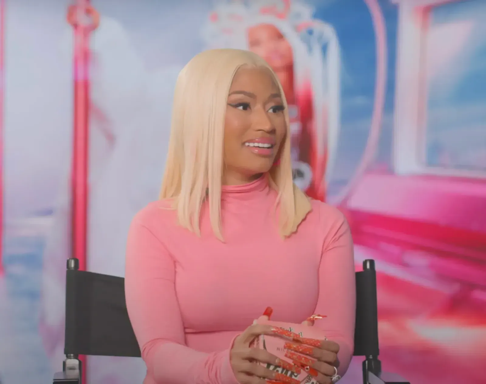 Nicki Minaj in interview with Funny Marco on Open Thoughts