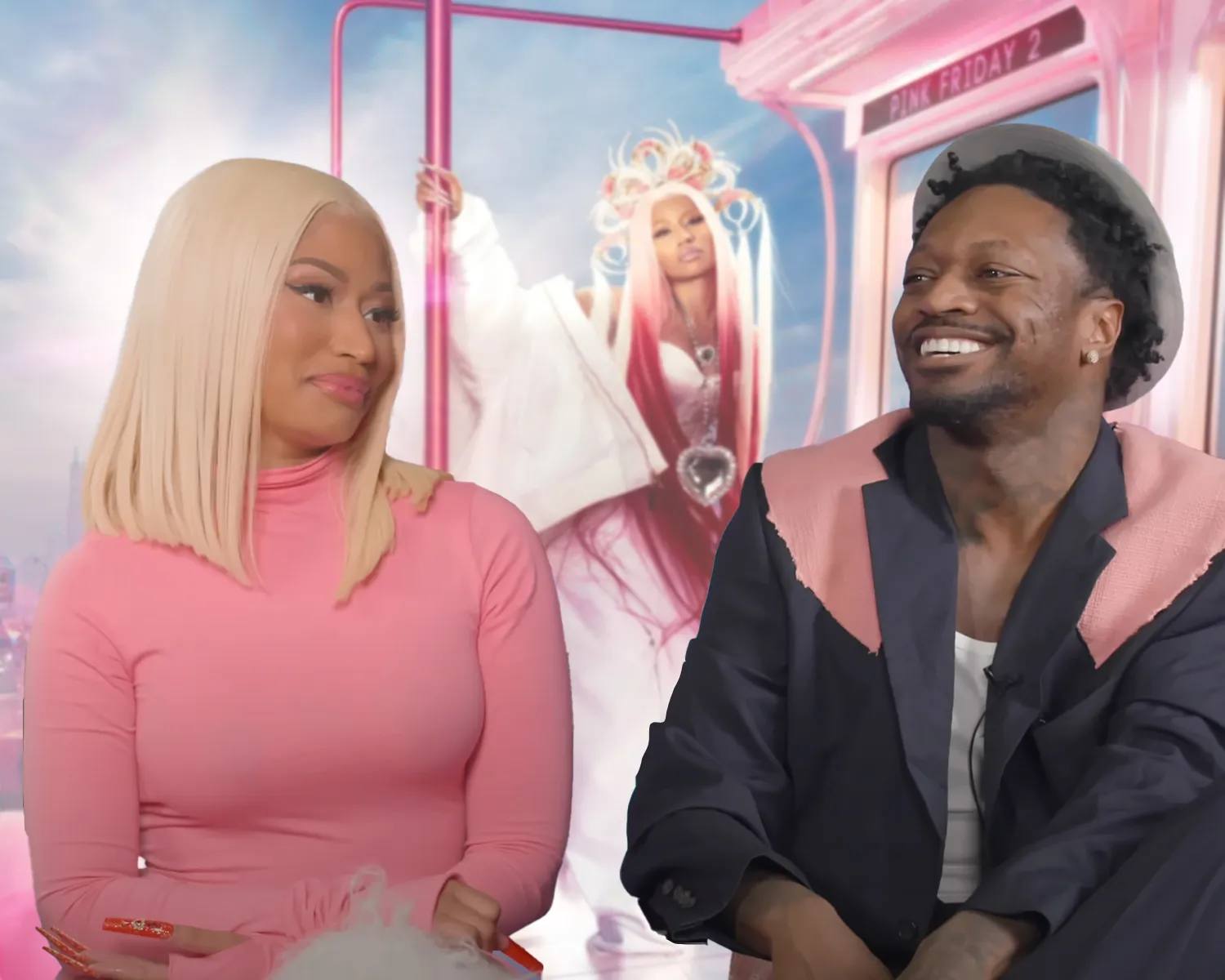 Funny Marco and Nicki Minaj Interview 'Open Thoughts'