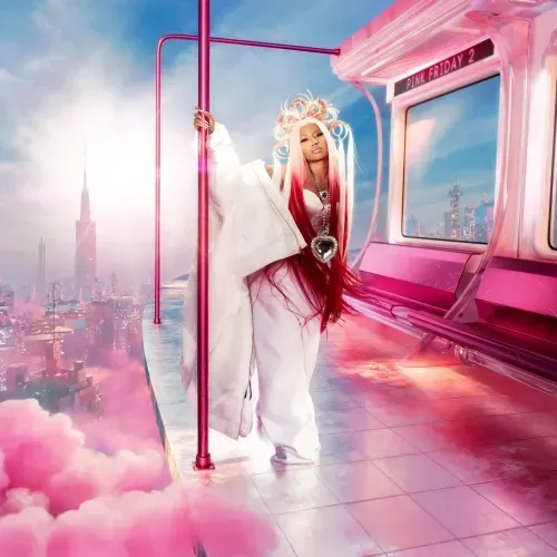 Nicki Minaj on the cover of Pink Friday 2