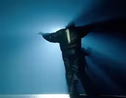 Kanye West performing Vultures 1