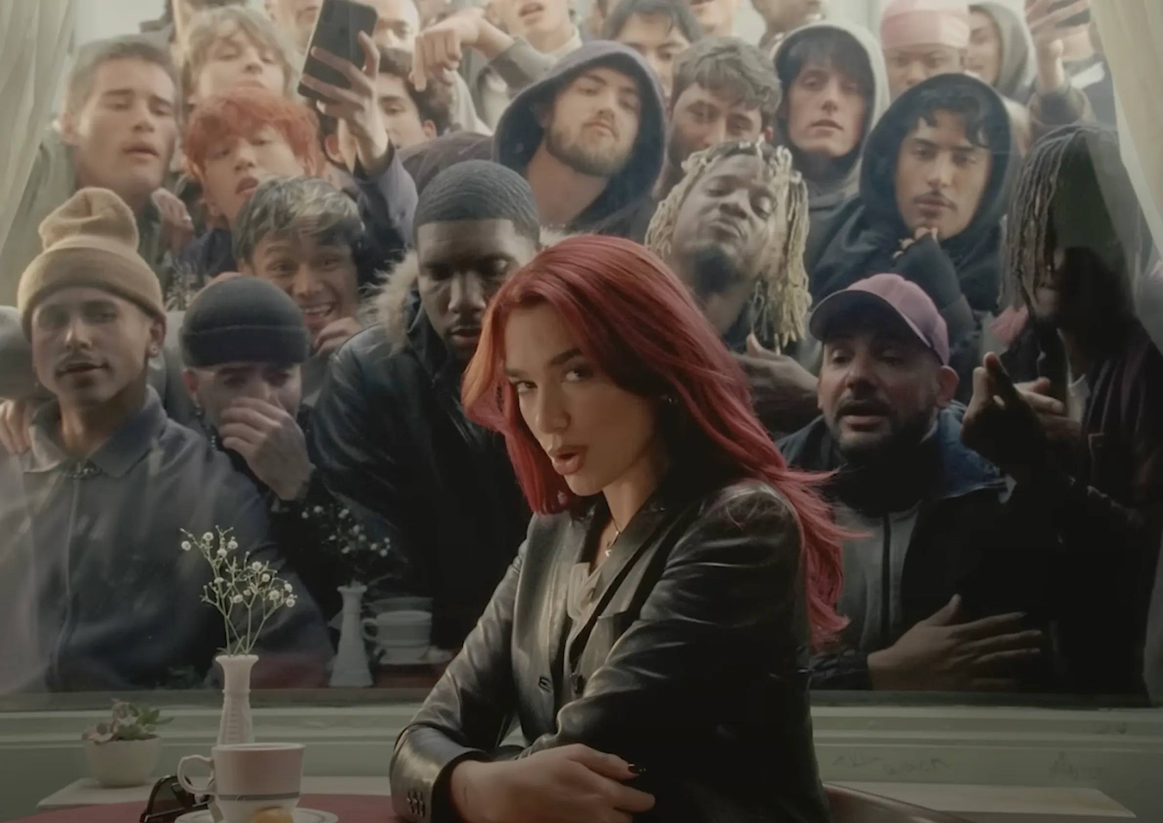 Dua Lipa in 'Training Season' music video, released February 15