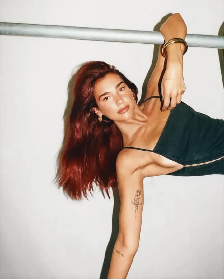 Dua Lipa on the cover of 'نوې موسیقي جمعه', February 16 Edition, PopFiltr