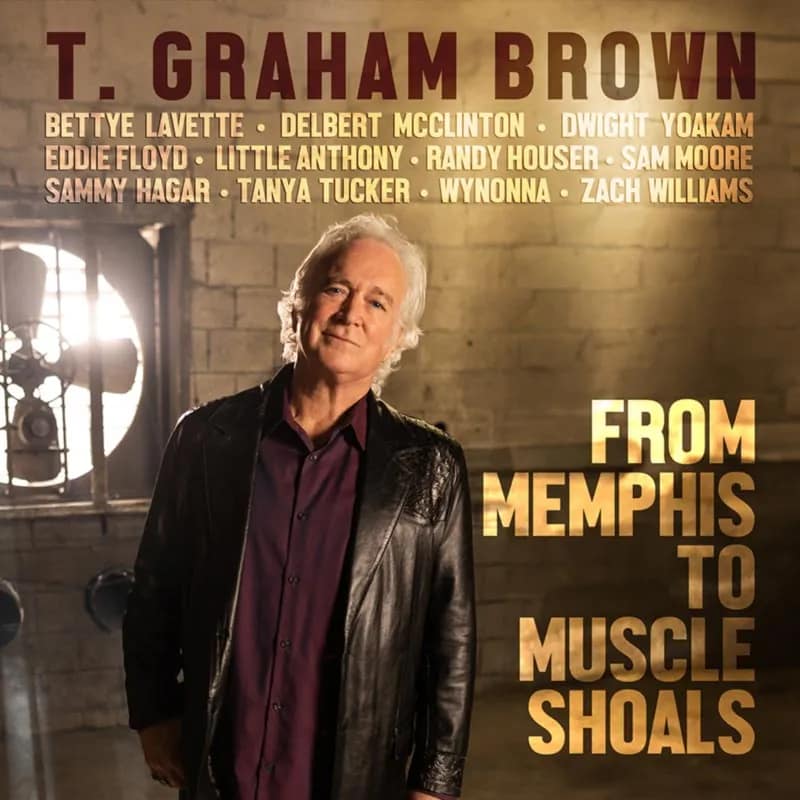T Graham Brown, 'From Memphis To Muscle Shoals' cover art