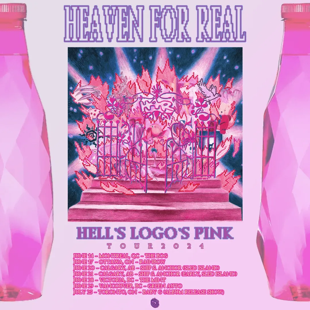 Heaven For Real, Hell's Logo's Pink Tour Poster