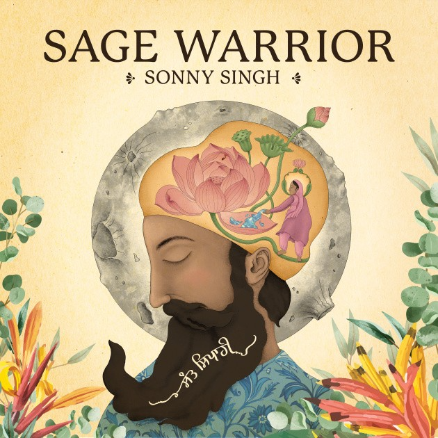 Sonny Singh, 'Sage Warrior', album cover art