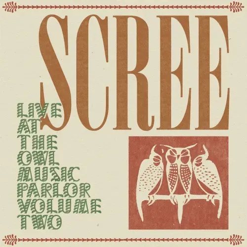 Scree, 'Live at the Owl Music Parlor Volume Two' cover art