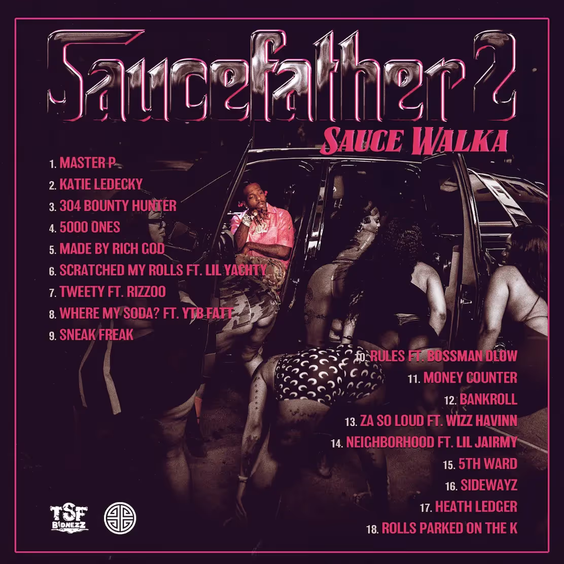 Sauce Walka, 'Sauce Father 2', kappaleet