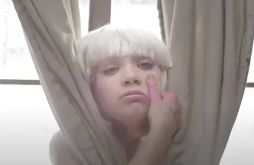 Maddie Ziegler starring in Sia's Chandelier music video