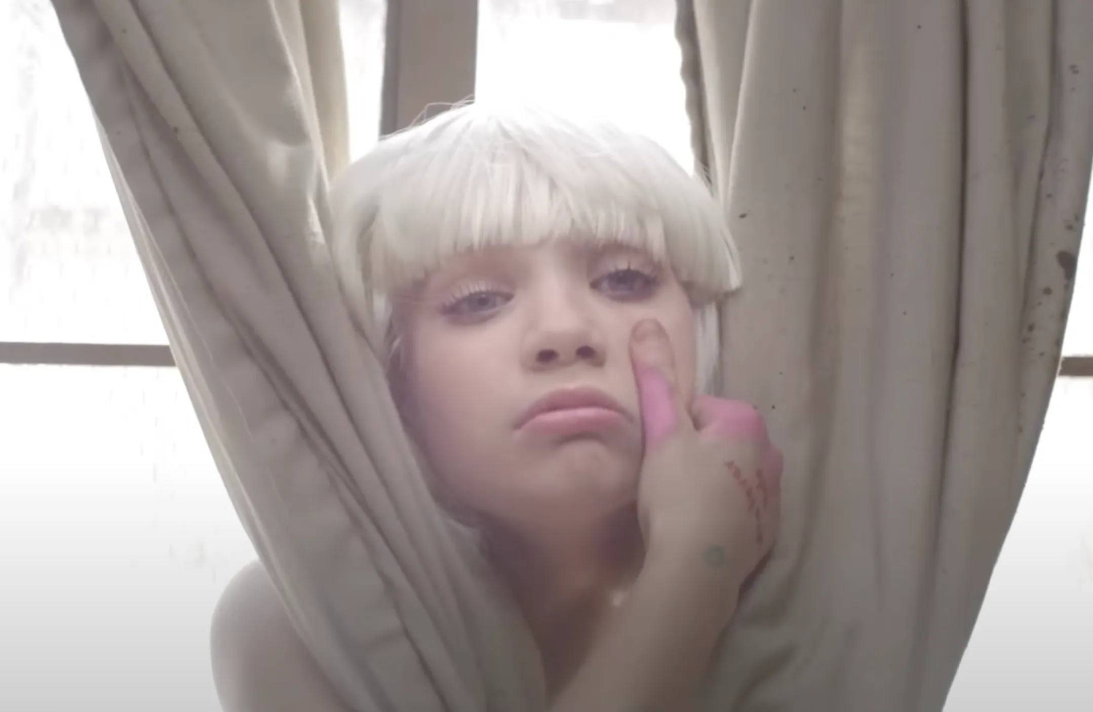 Maddie Ziegler starring in Sia's Chandelier music video