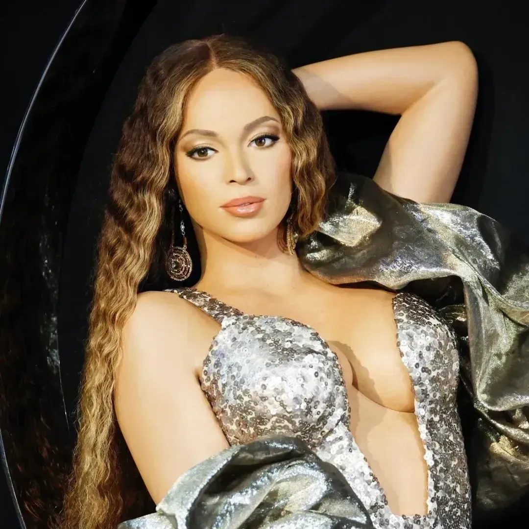 Beyoncé's wax figure at Grévin Wax Museum in Paris, july 2024.