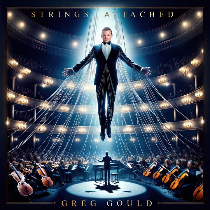 Greg Gould, 'Strings Attached', arte da capa