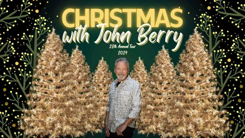 28th Annual Christmas with John Berry, official poster