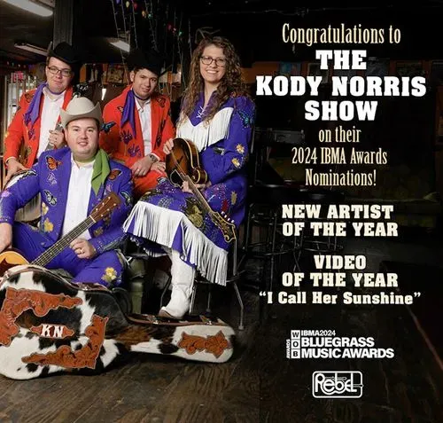 The Kody Norris Show's 2024 IBMA Awards Nomination announcement