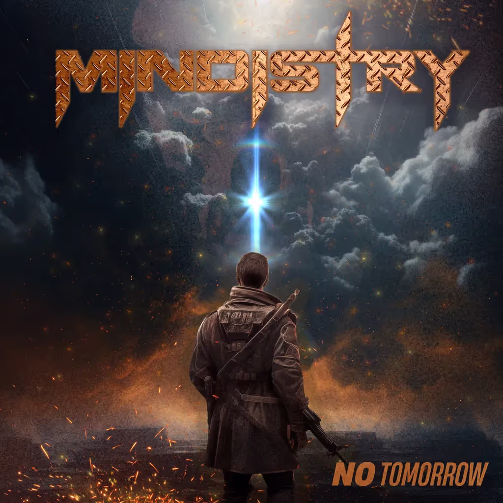 Mindistry 'No Tomorrow', portada del álbum