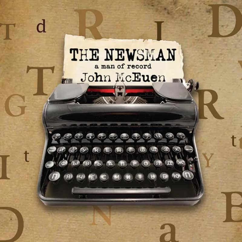 John McEuen, The Newsman, cover art