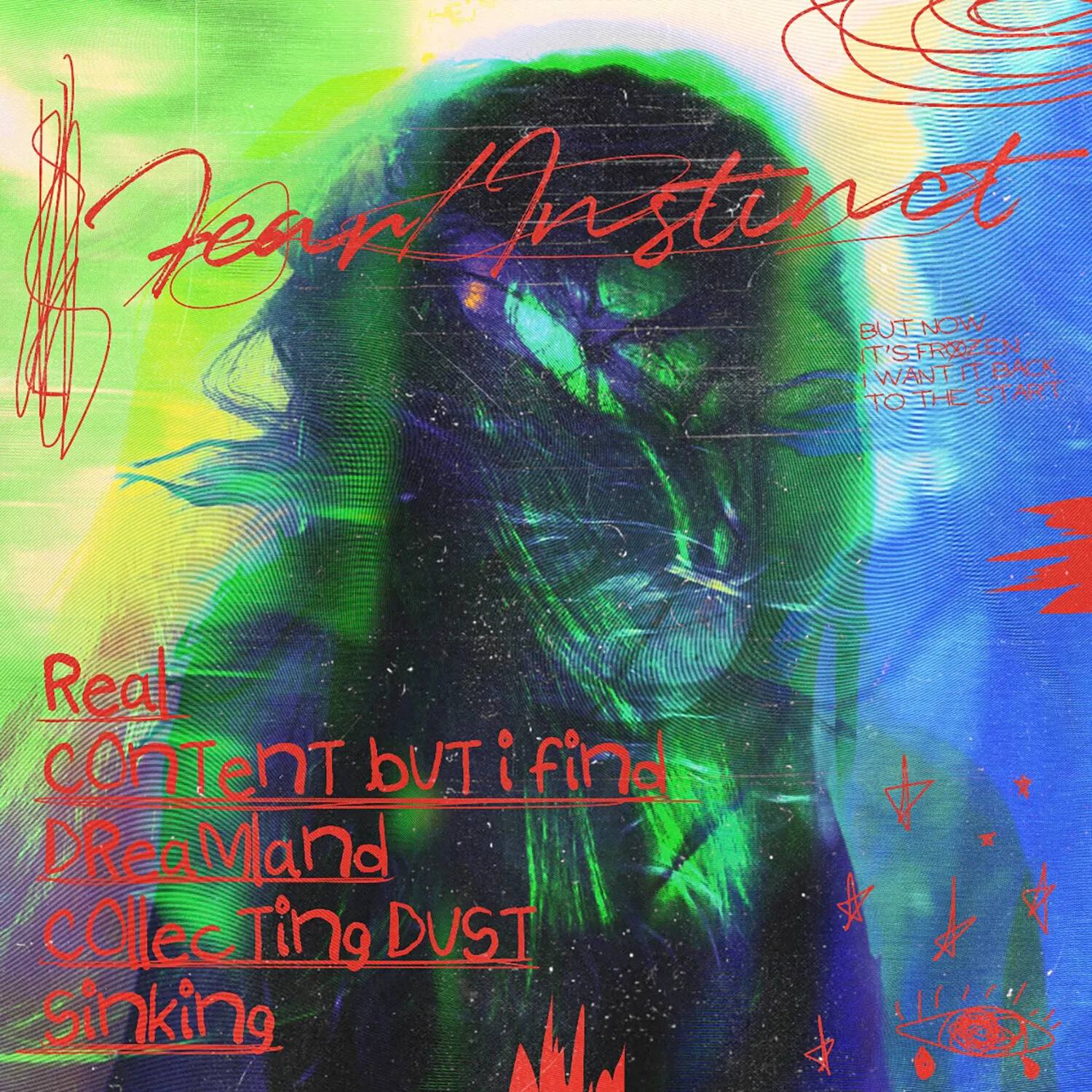Sophie Lilah, Fear/Instinct, album cover art