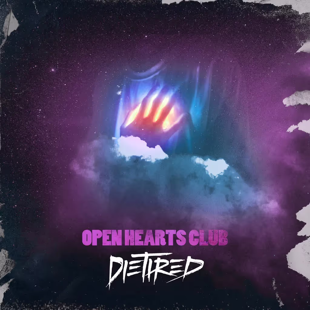 Die Tired, 'Open Hearts Club', ảnh bìa