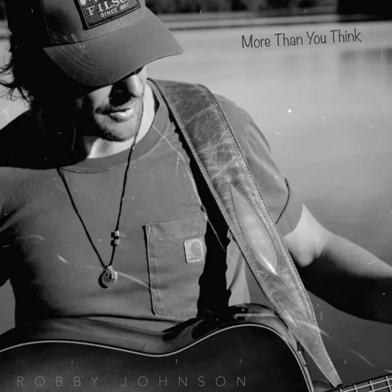 Robby Johnson, 'More Than You Think', cover art