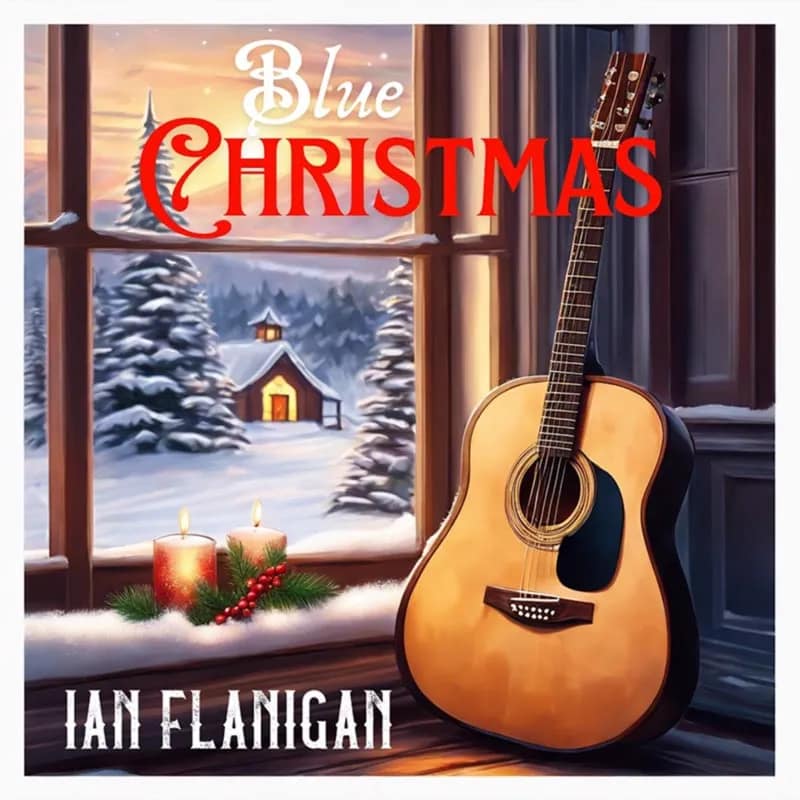 Ian Flanigan, 'Blue Christmas', cover art