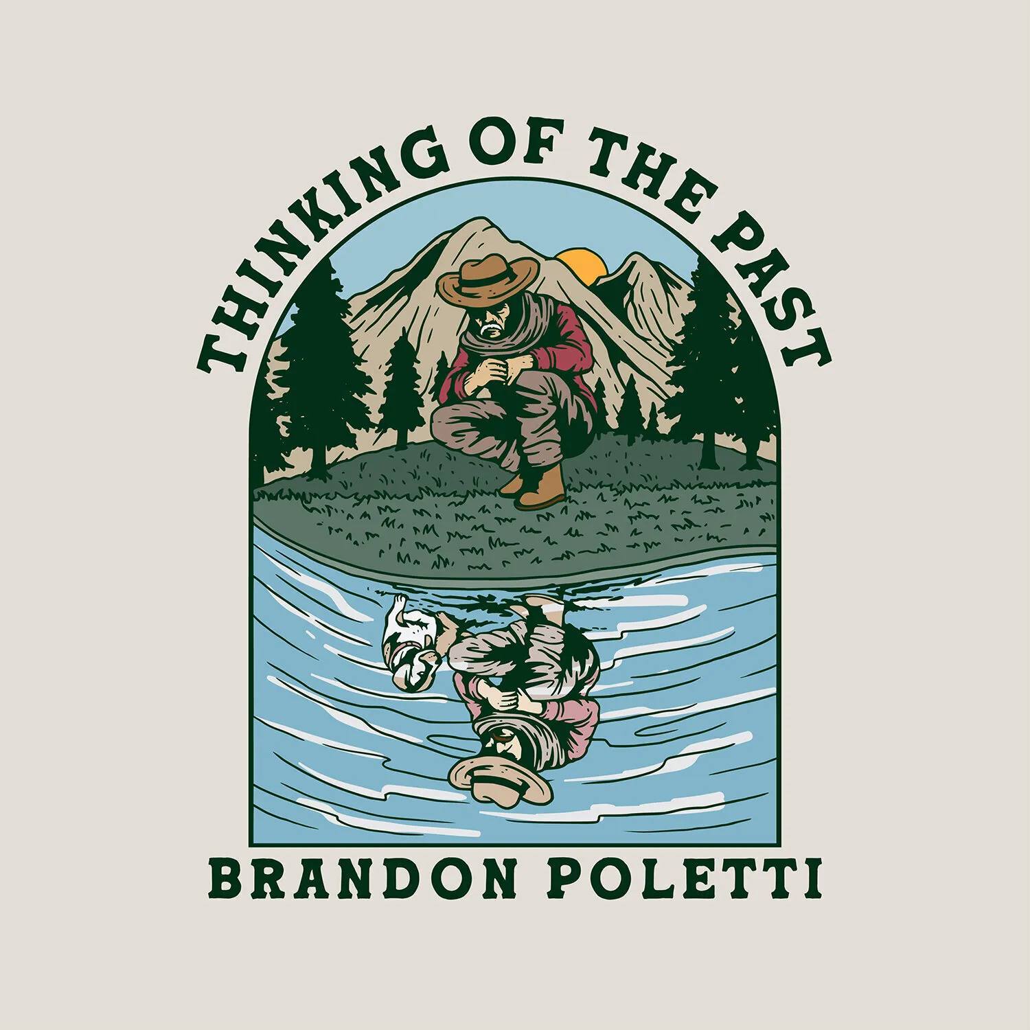 Brandon Poletti, 'Thinking of the past', cover art