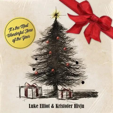 Kristofer Hivju and Luke Elliot, “It’s the Most Wonderful Time of the Year", single cover art