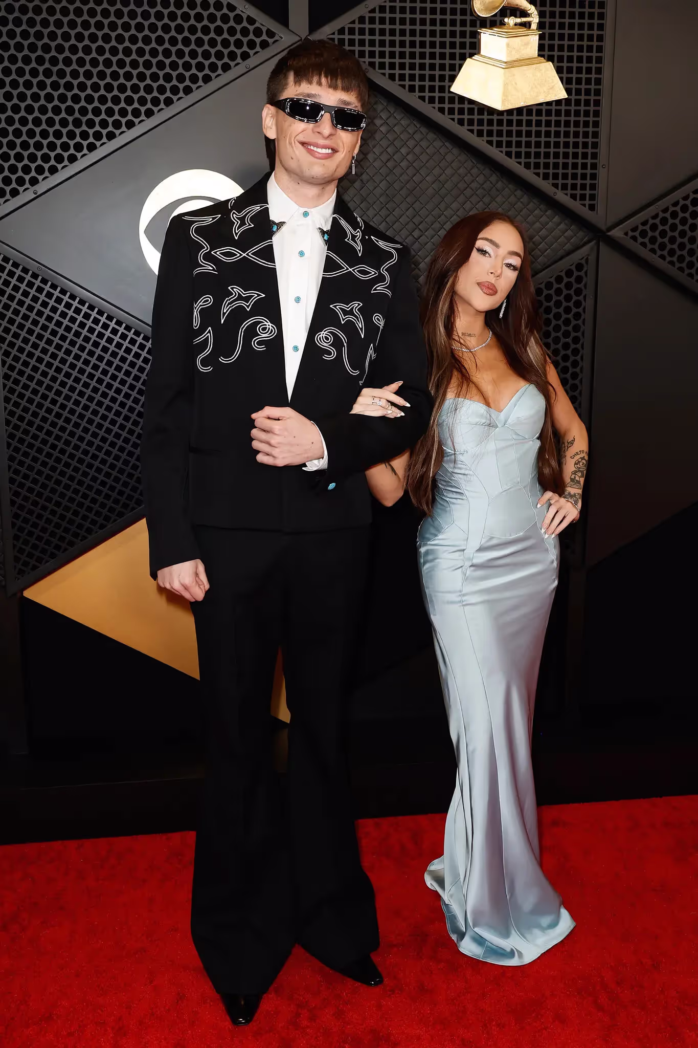 Peso Pluma and Nicki Nicole - Grammy Awards 2024