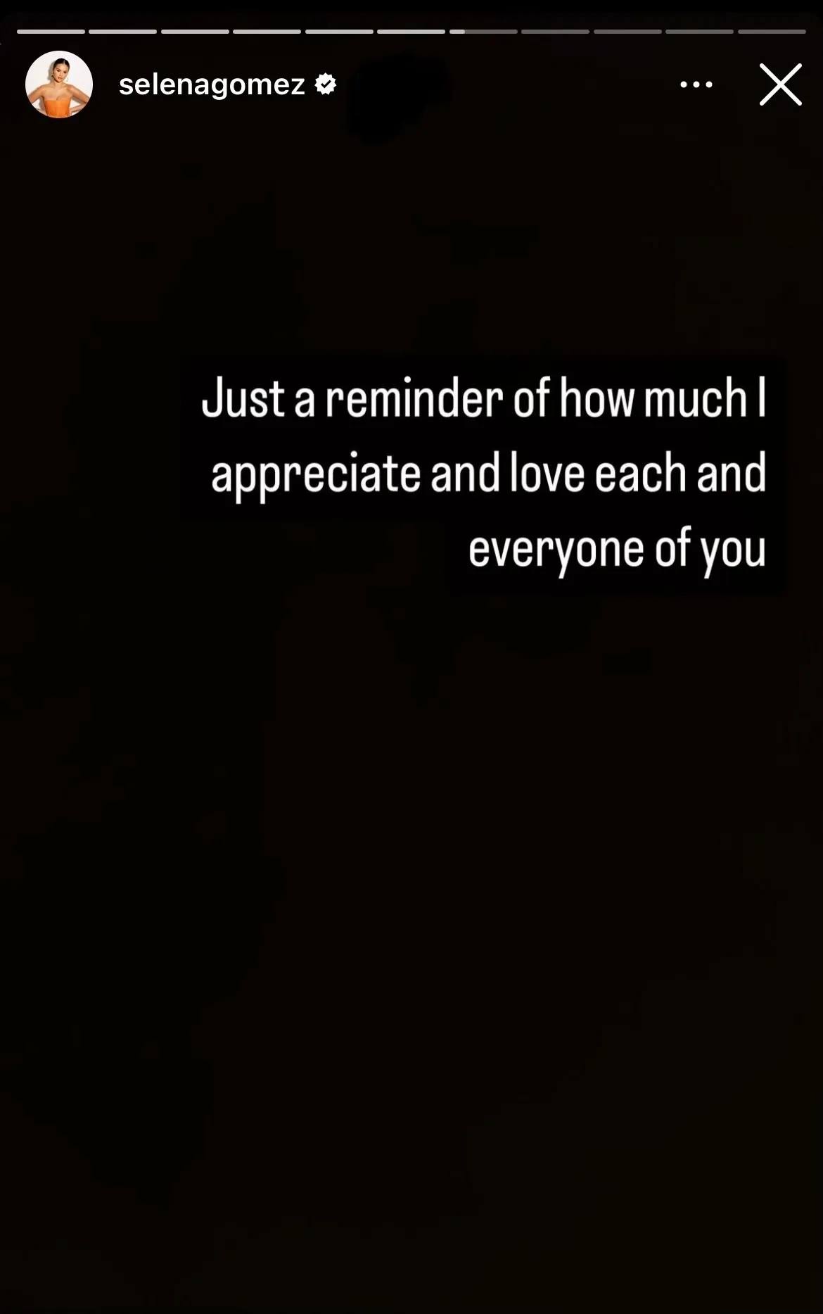 Selena Gomez responses to fans on Benny Blanco controversy