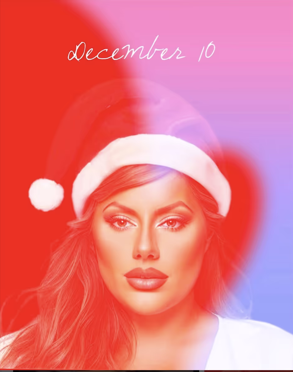 Sofija Knežević, 'have yourself a merry little Christmas' single cover art