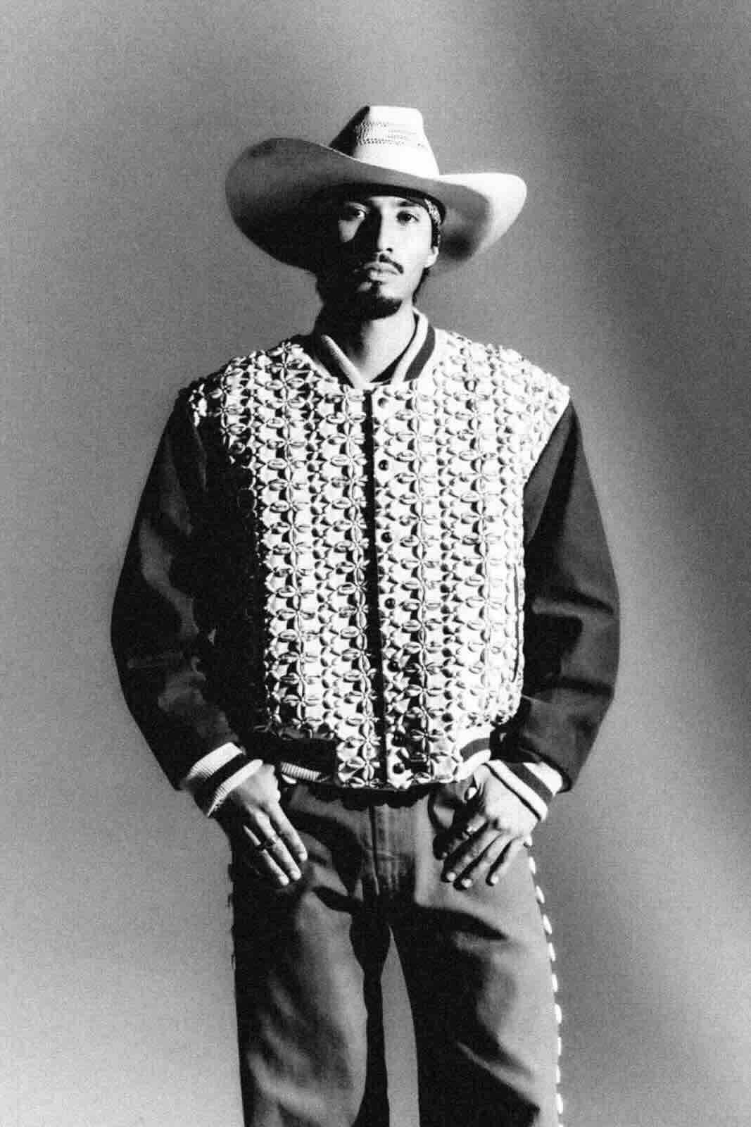 Paco's portrait, black and white, photo credit: Angel Orozco