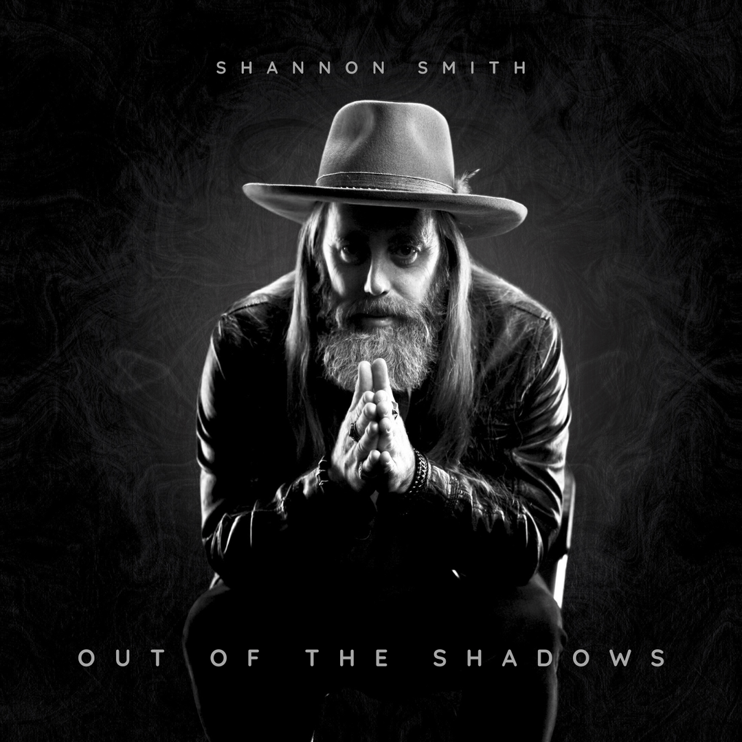 Shannon Smith, "Out of the shadows" debut album cover art