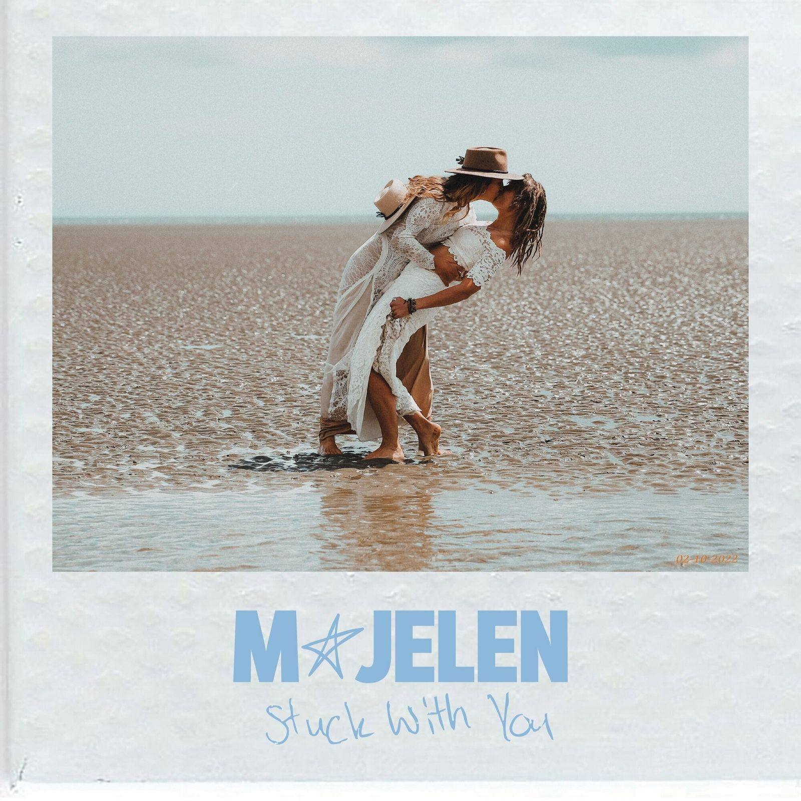majelen, "stuck with you", album cover art