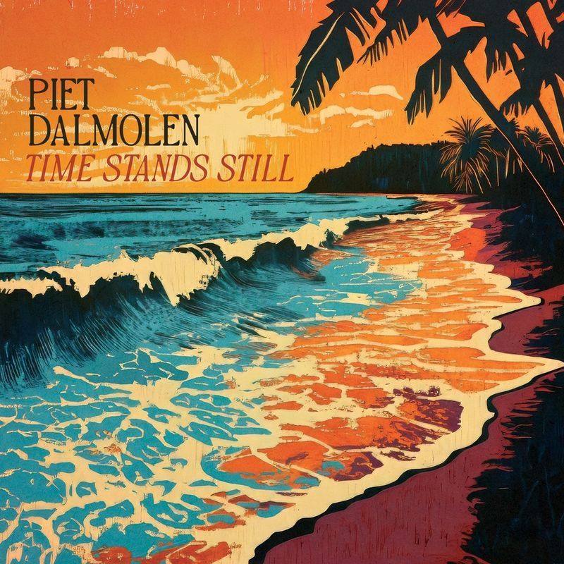 Piet Dalmolen, "time-stands-still" lp cover art