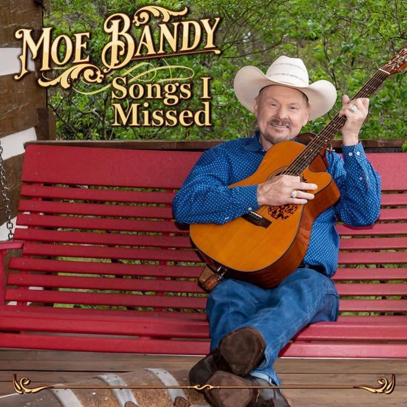 Moe Bandy, "Songs I Missed" album cover art