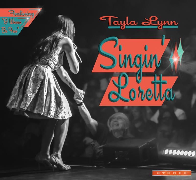 Tayla Lynn, "Singin' Loretta", album cover art, out May 30