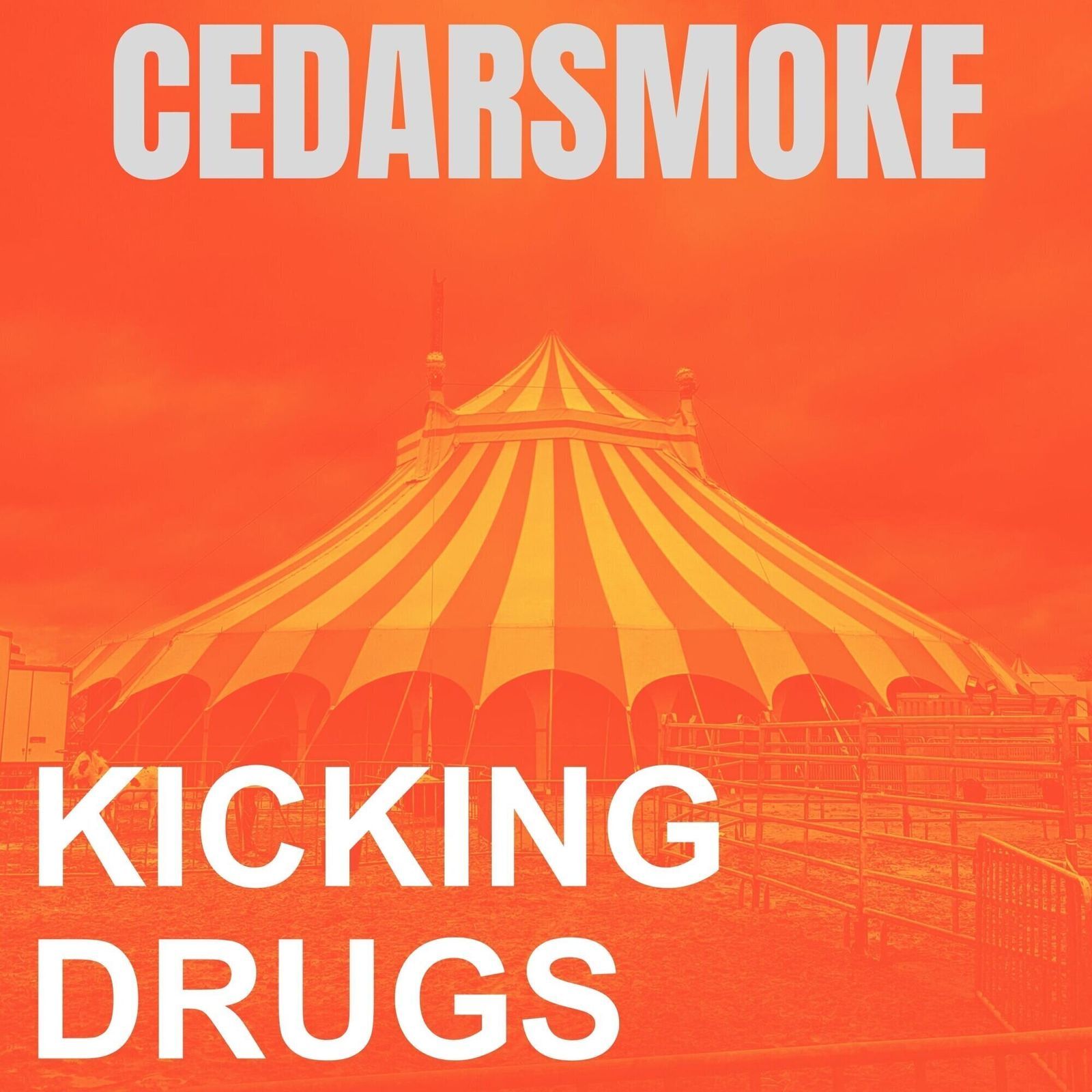 Cedarsmoke, "Kicking Drugs" single cover art