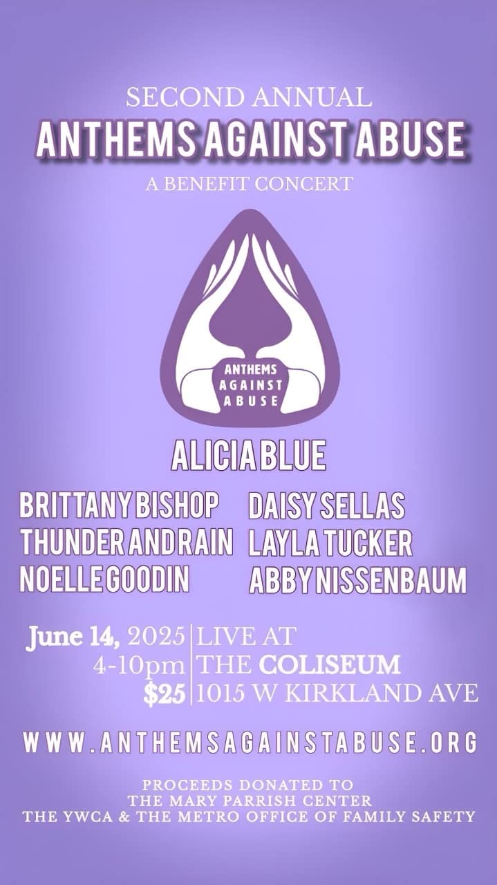 Anthem Against Abuse, official benefit poster