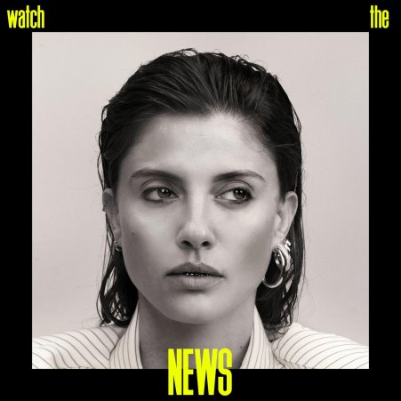 Noga Erez, "Watch The News" single cover art
