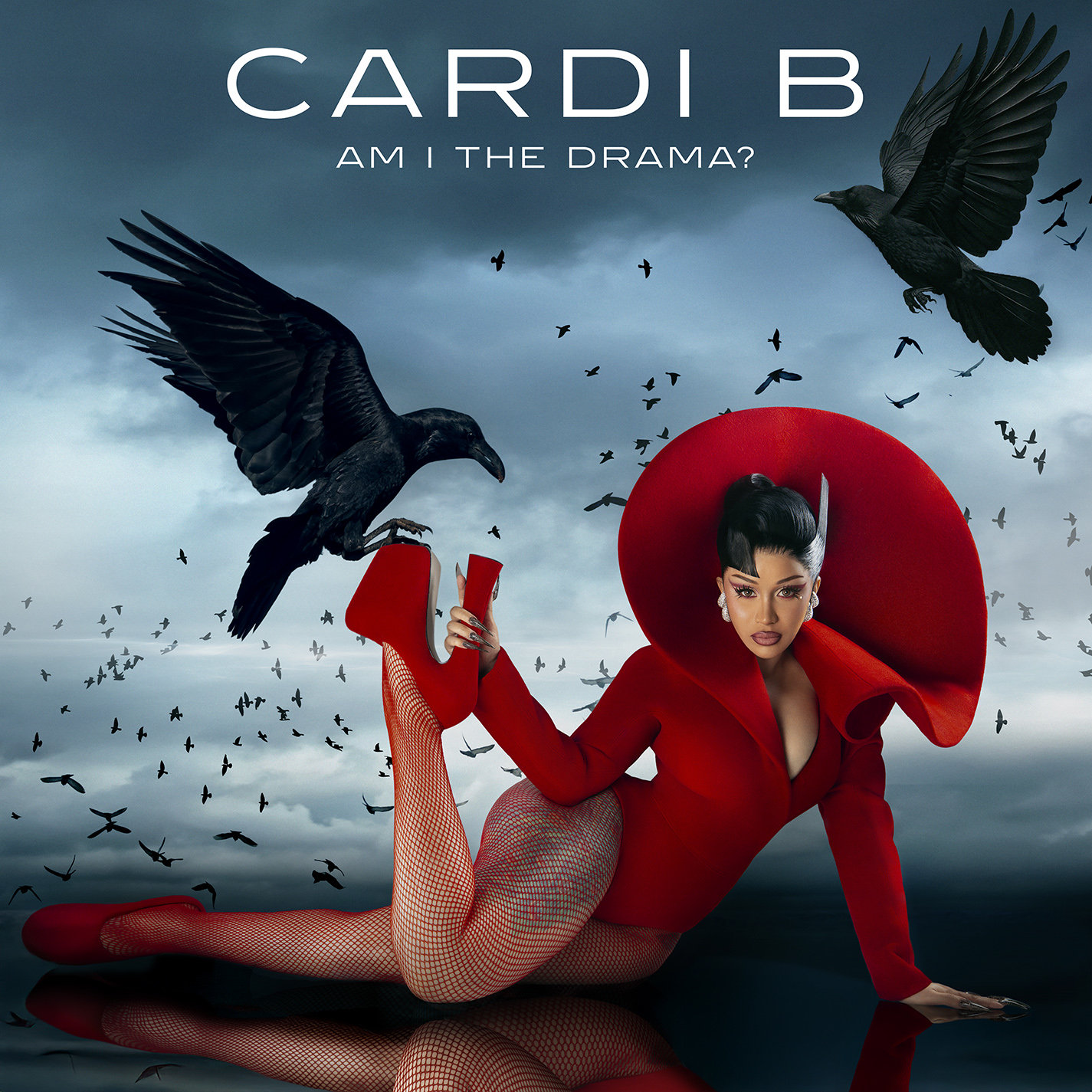 Cardi B, "Am I The Drama?" album cover art.