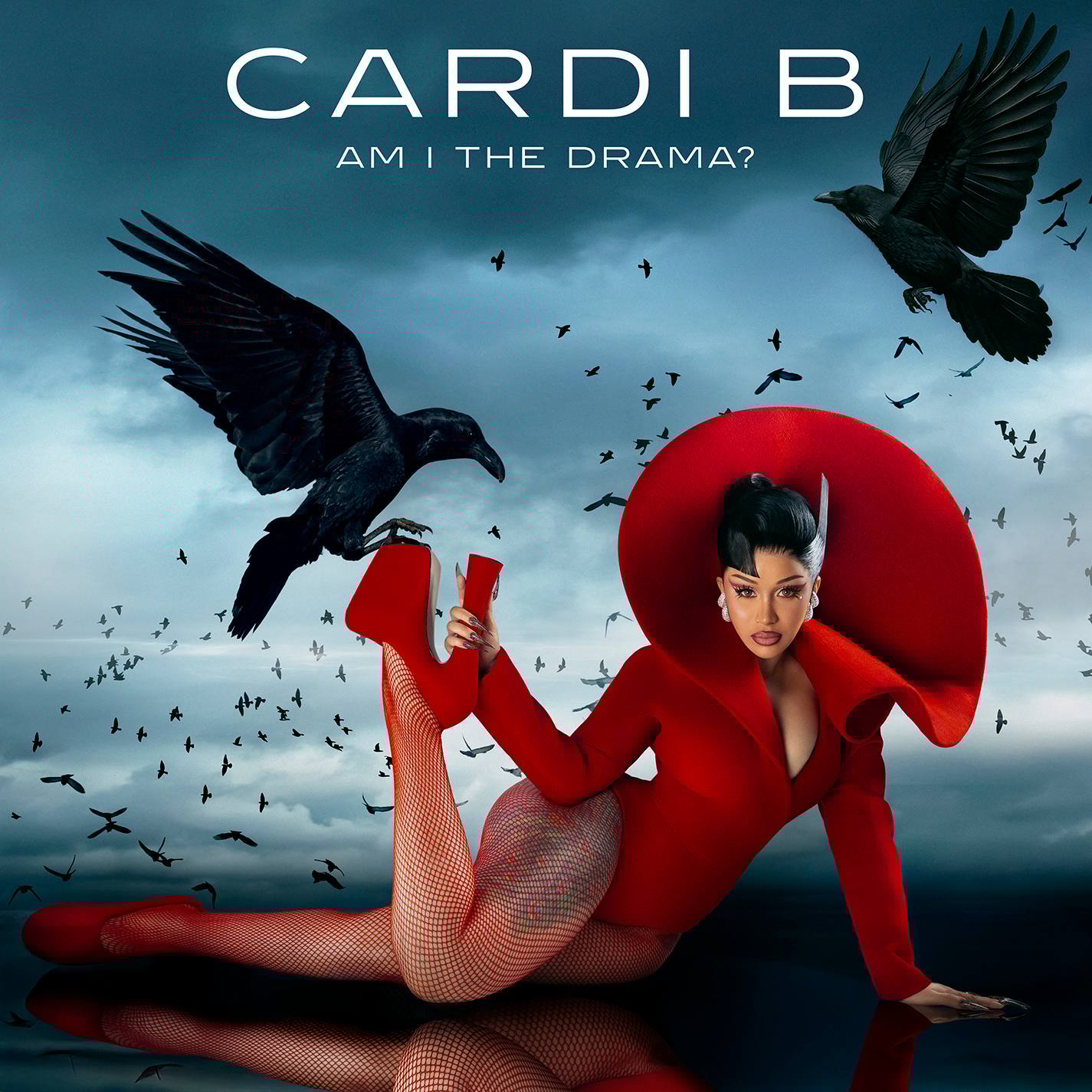 Cardi B, "Am I The Drama?" album cover art.