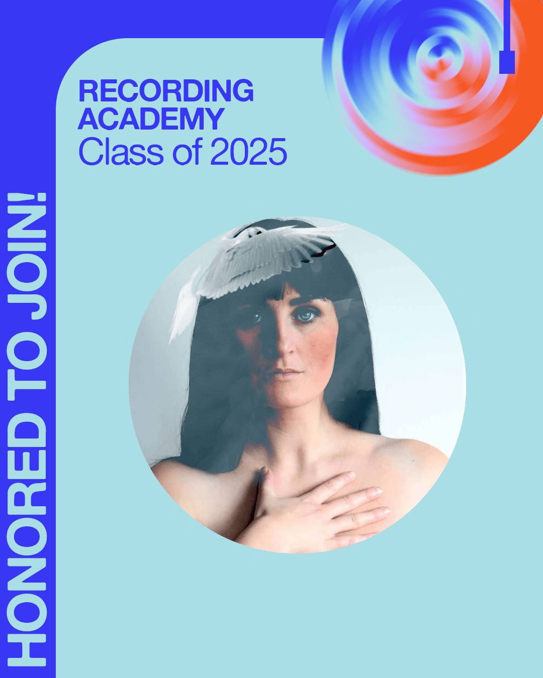 Lou McMahon, Recording Academy class of 2025 official poster