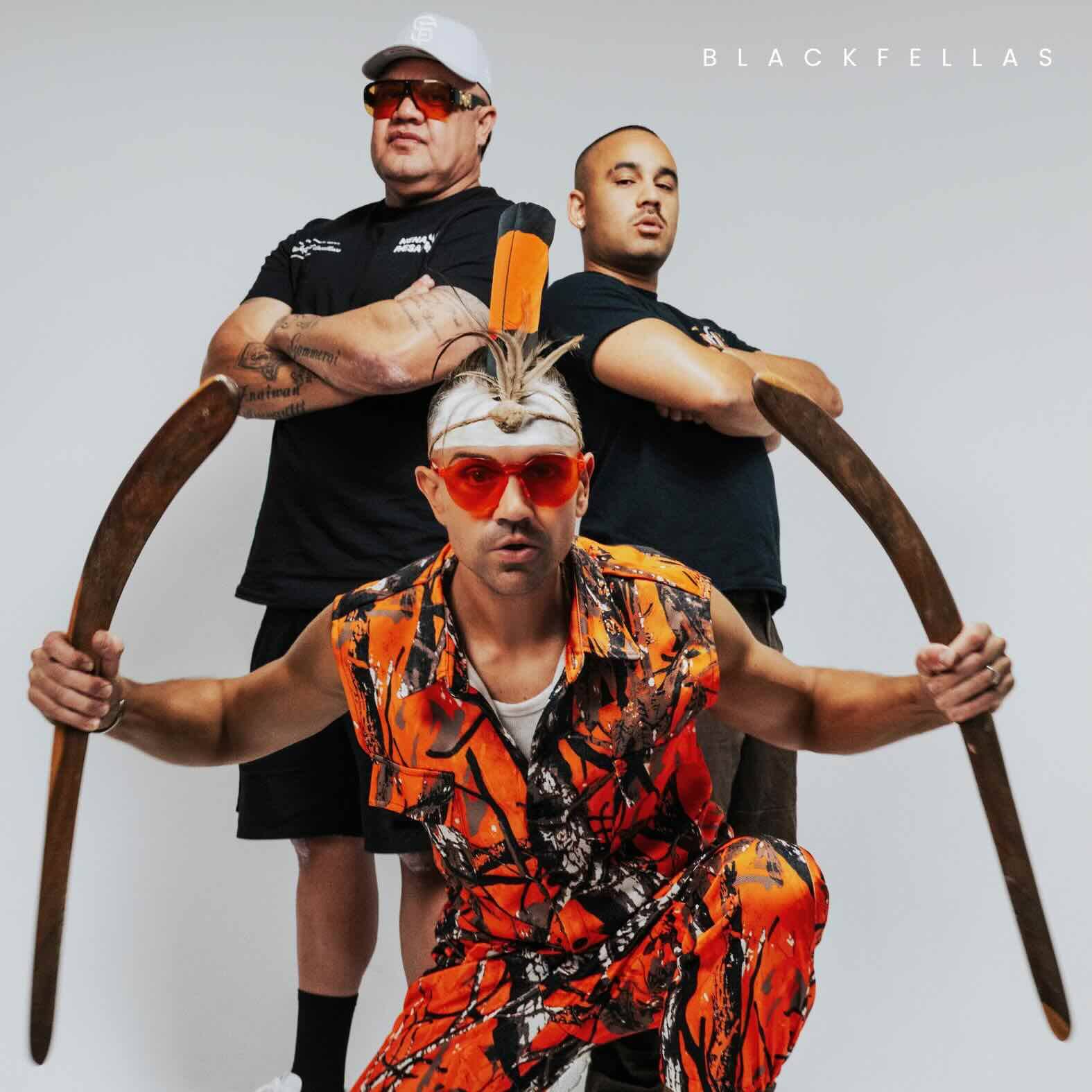 Mitch Tambo feat. Street warriors and Jamahl Yami, "BLACKFELLAS" single cover art