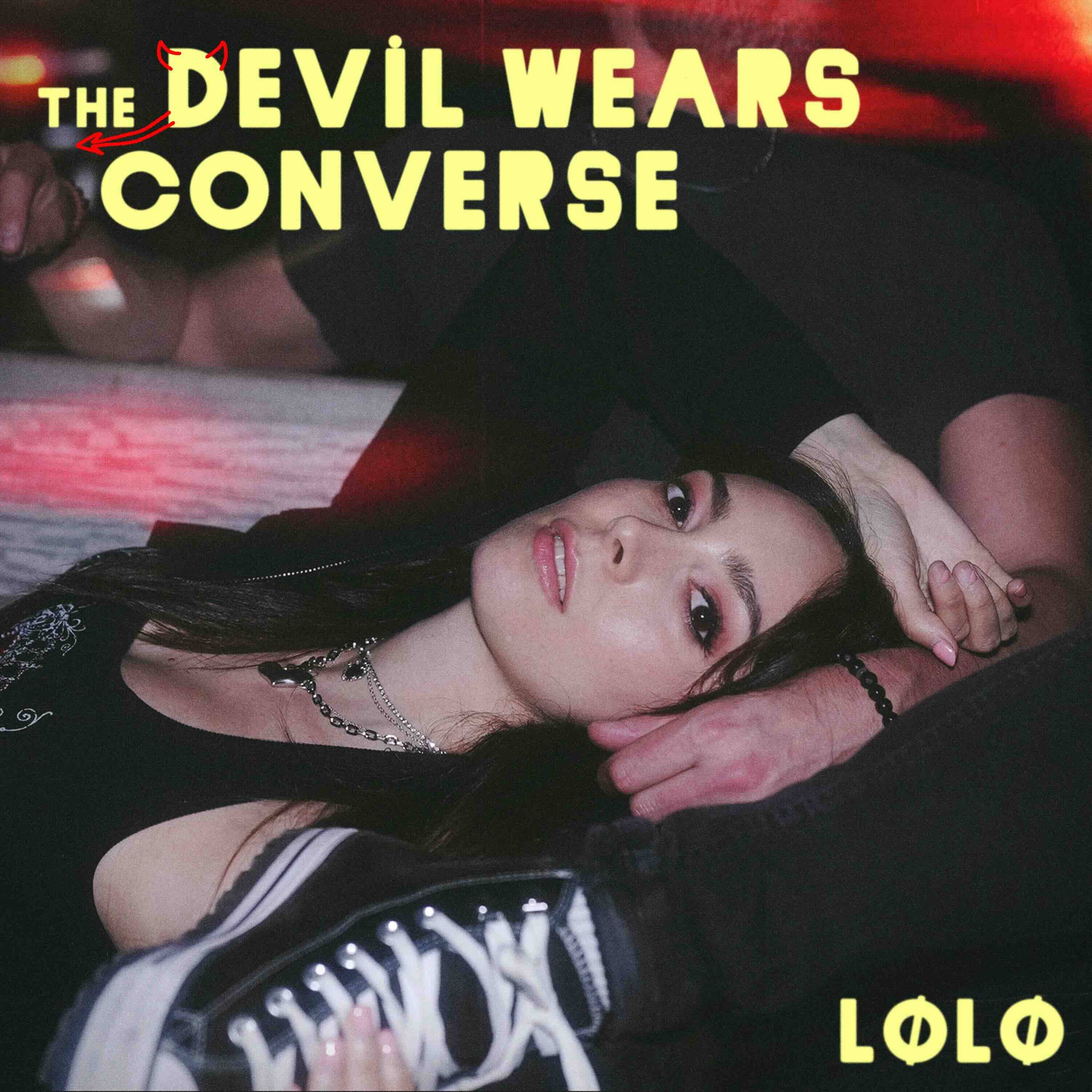 LOLO, The Devil Wears Converse, single cover art
