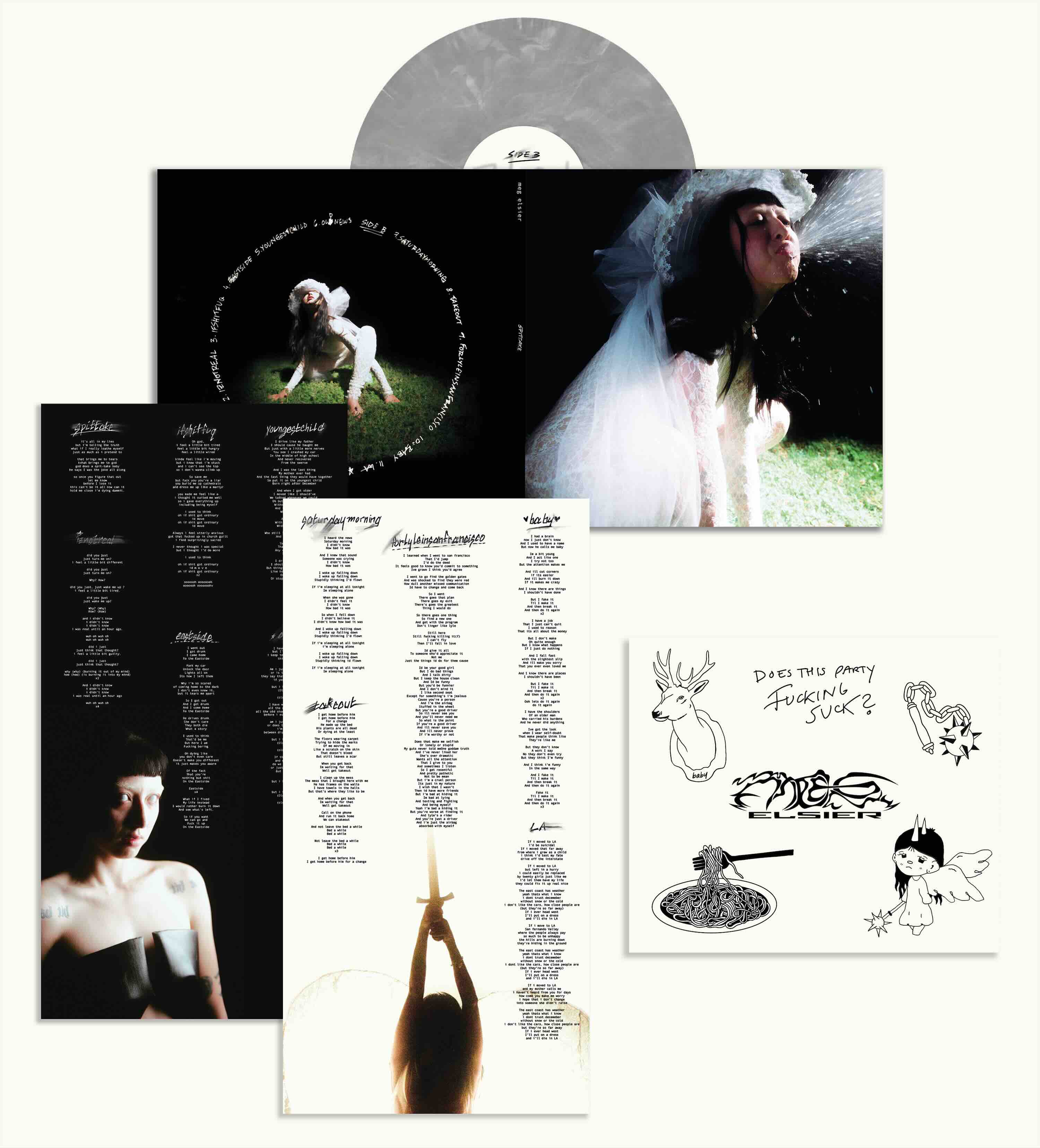 meg elsier, 'spittakle' Deluxe LP
