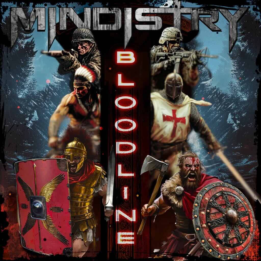 Mindistry, "Bloodline" EP cover art